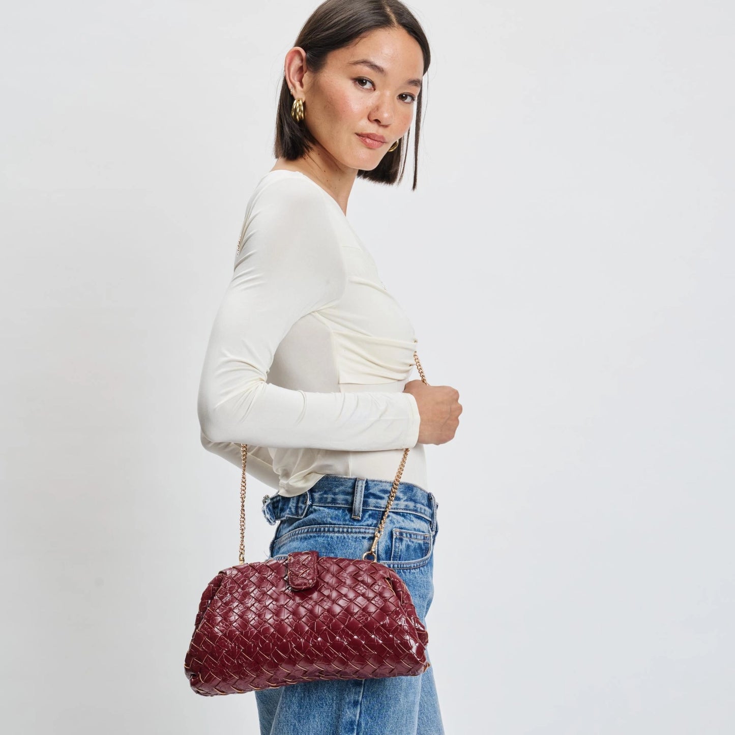 Gigi Crossbody Vegan Leather Bag