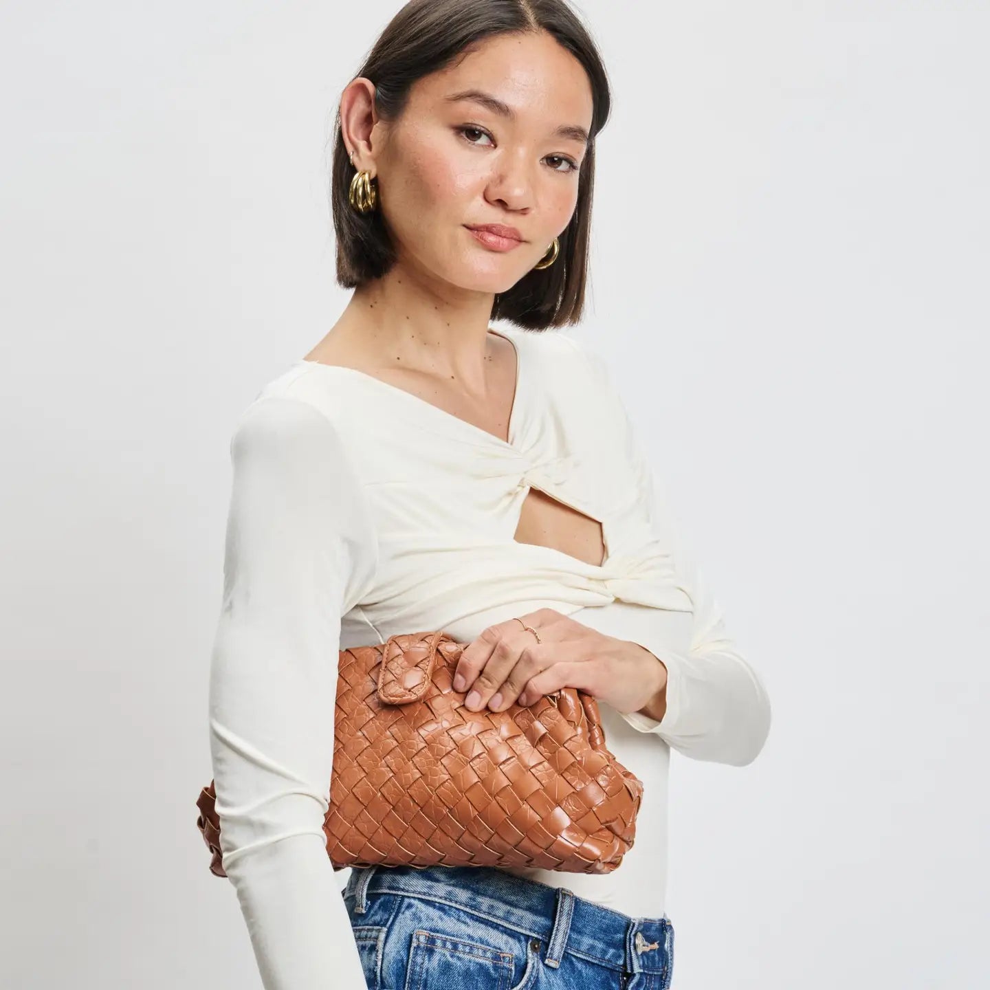 Gigi Crossbody Vegan Leather Bag