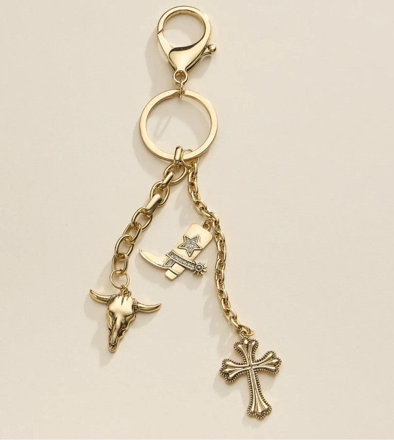 Western Icon Bag Charm Keychain